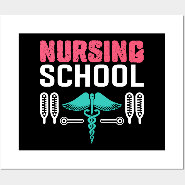 funny Nursing School, NURSE'S DAY, Future Nurse / Nurse gift/ Nursing Wall Art by UranusArts